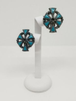 Picture of Nyt Women Southwestern Clip On Earrings