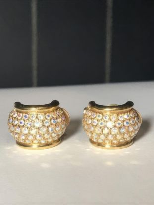 Picture of Signed Swarovski Crystal Clip On Earrings