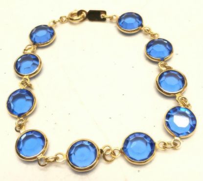 Picture of Swarovski Vintage Gold Tone Rhinestone Bracelet