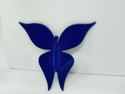 Picture of Vintage Blue Enamel Butterfly Brooch Pin