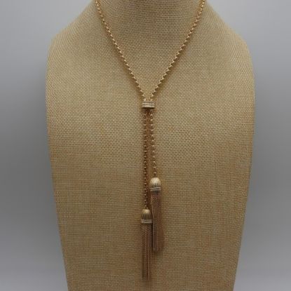 Picture of Womens J Crew Gold Tone Tassel Necklace