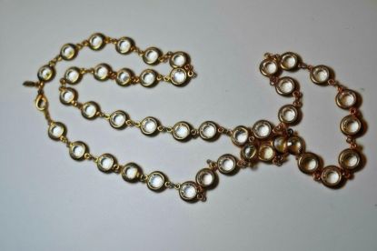 Picture of Vintage Ciro Gold Tone Crystal Necklace Signed
