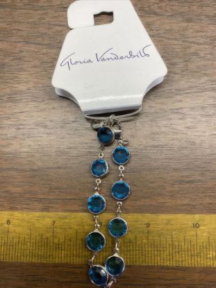 Picture of Vintage Gloria Vanderbilt Swarovski Crystal Bracelet Silver