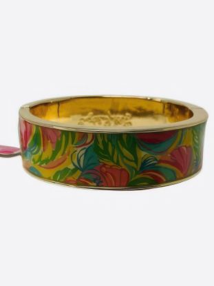 Picture of Lilly Pulitzer Wide Enamel Metal Bangle